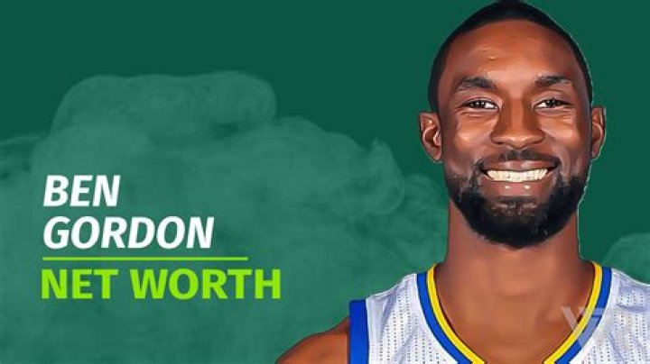 Ben Gordon Net Worth & Achievements