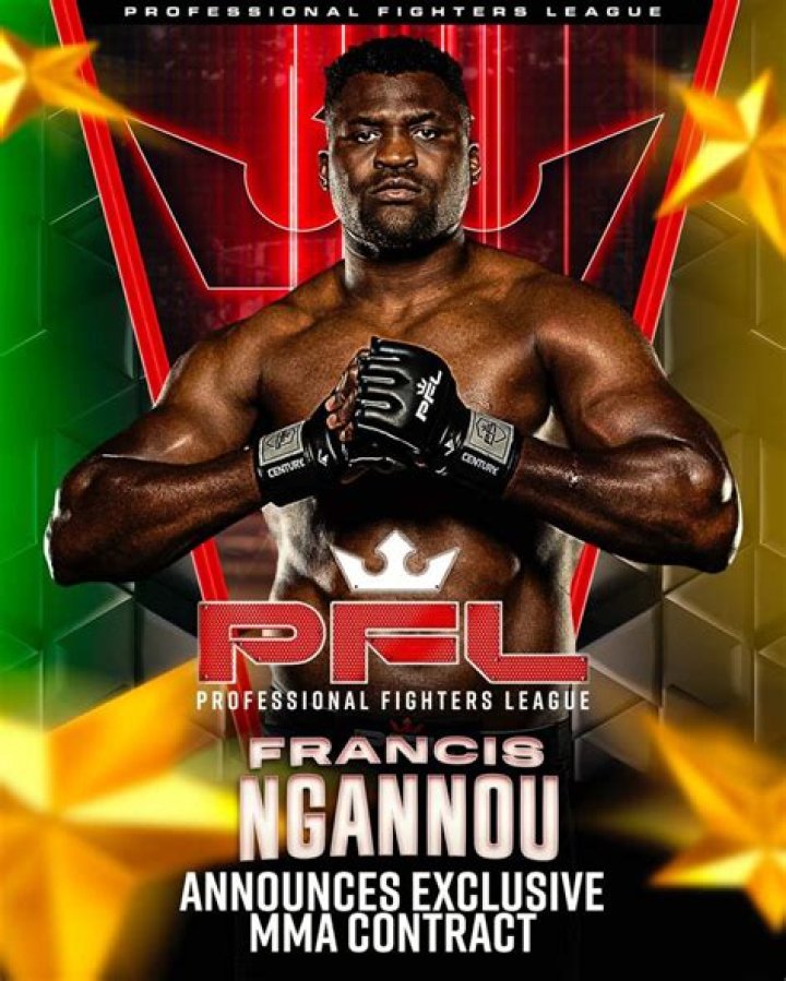 Francis Ngannou Signs with the Professional Fighters League (PFL): A N