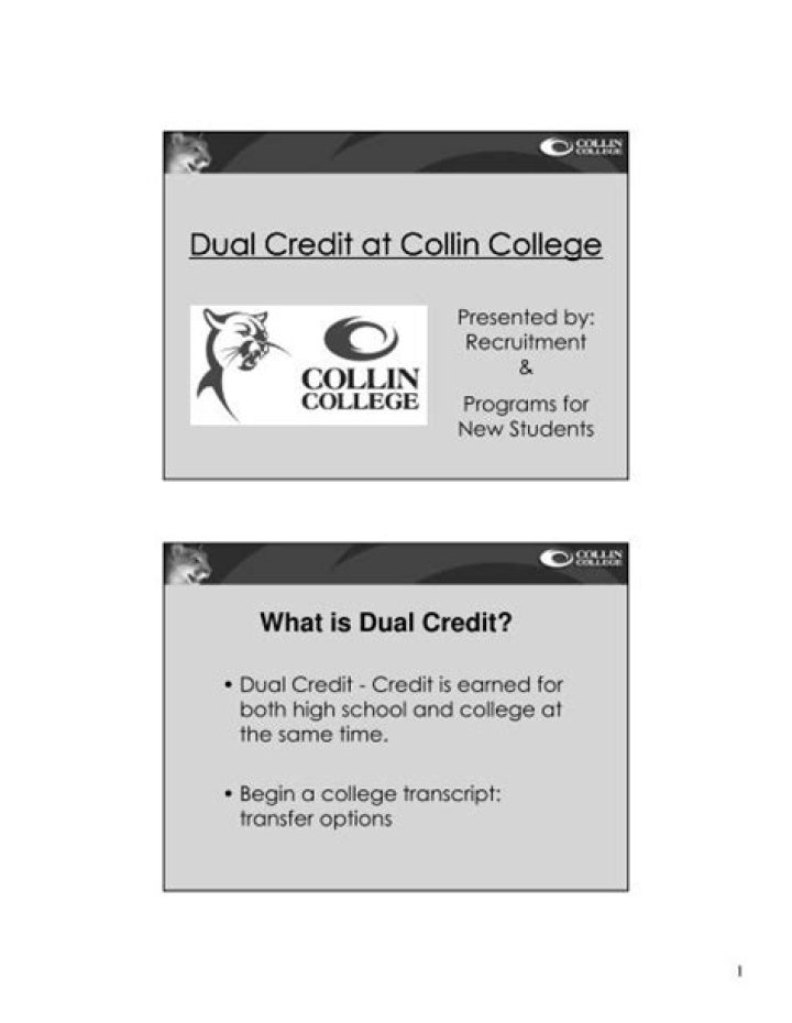 Frisco ISD Dual Credit - Frequently Asked Questions