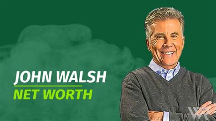 John Walsh Net Worth & Achievements