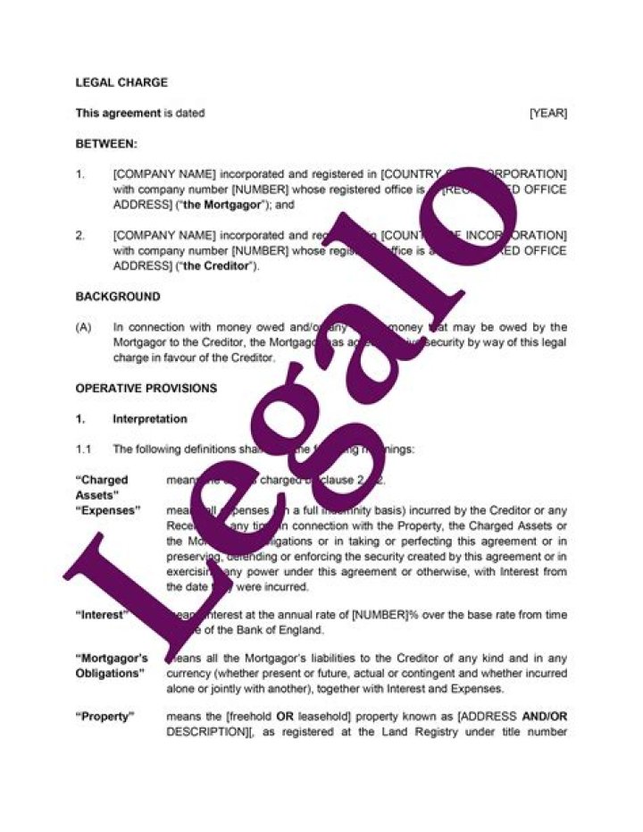 Legal Charge on property... | Dementia Support Forum