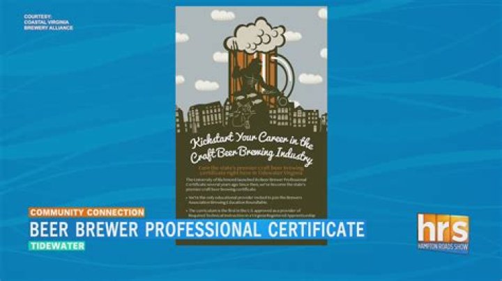 Northern Virginia Area Beer Brewer Professional Certificate - School of Professional & Continuing Studies