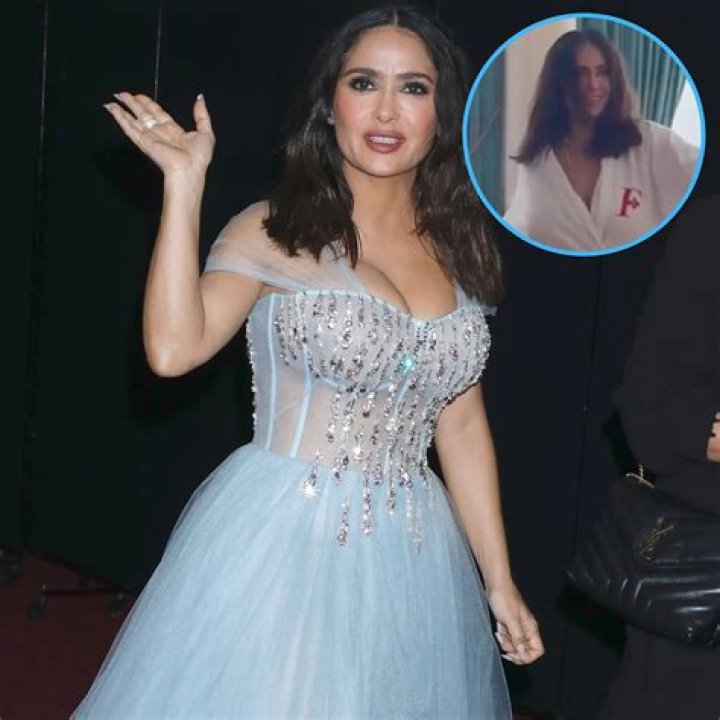 Salma Hayek Instagram Breast Flash IG Dance Live Video