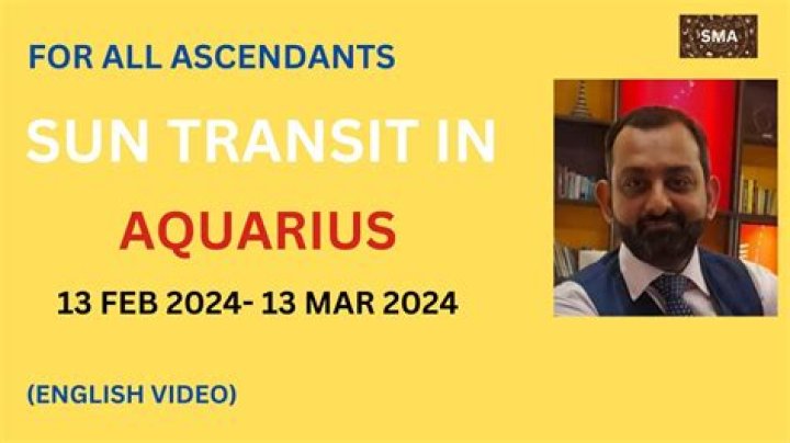 The Sun Transit in Aquarius 2024 Is Set to Happen on 13th February 2024: Will It Be Your Ticket to Transformation?