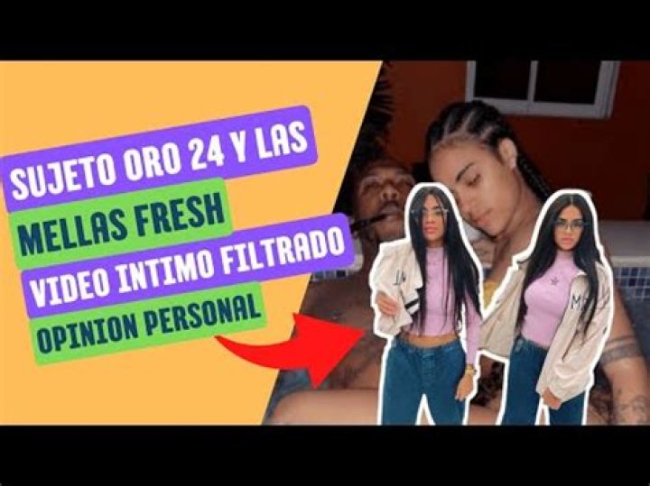 Video De Sujeto Oro 24 y Las Mellas Fresh La Freeze Licuadora